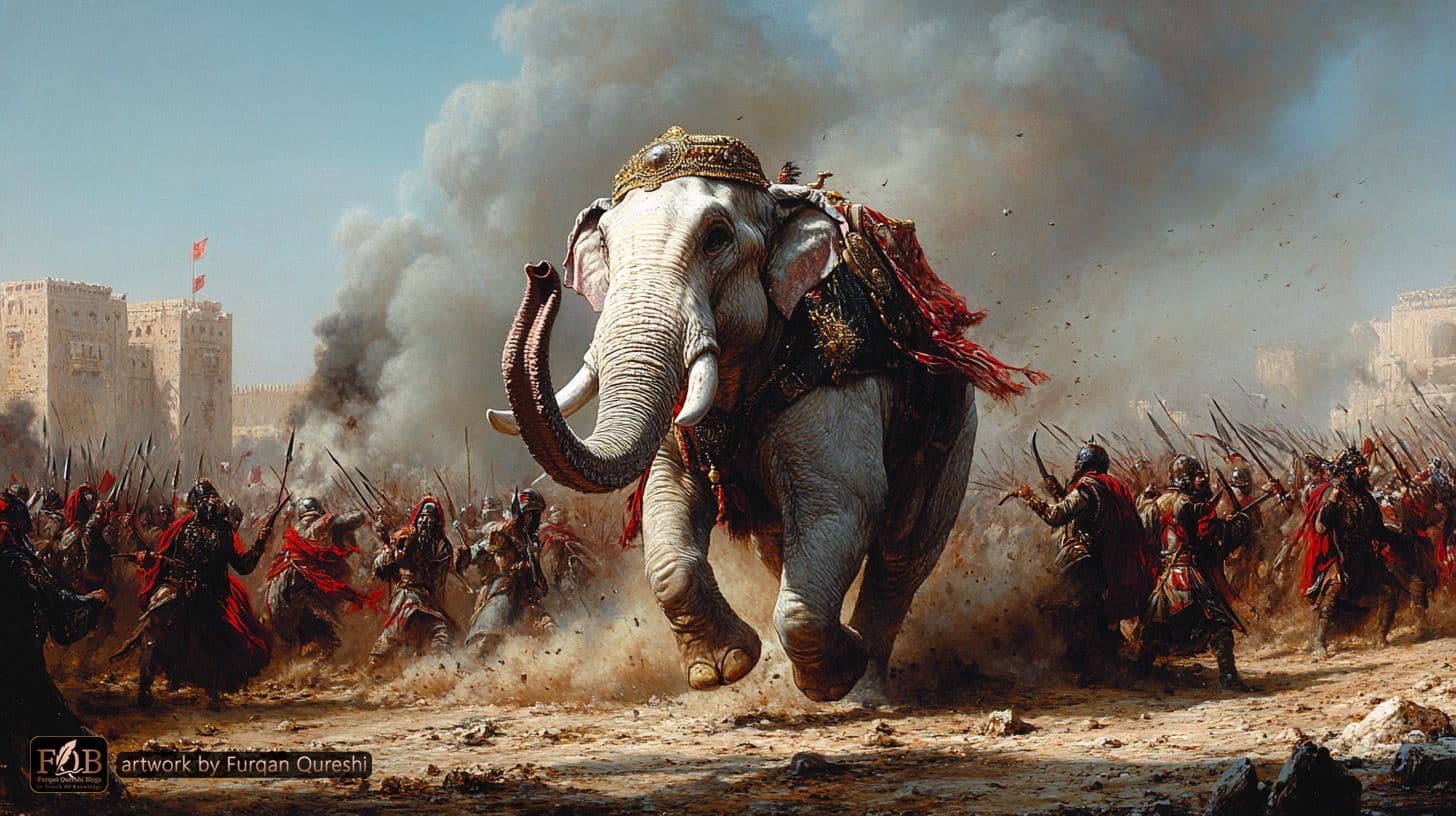 جنگ قادسیہ اور ہاتھی